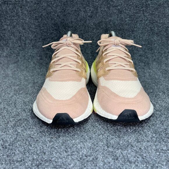 Adidas Ultraboost 21 Running Shoes Women's Size 11 Ash Pearl Halo Ivory Sneakers - Picture 2 of 11